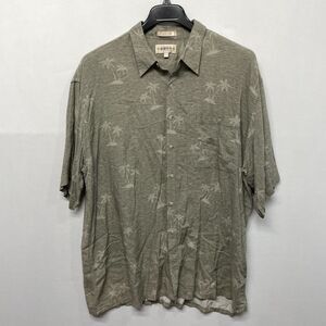 Campia Moda Men Short Sleeve Button Shirt Top Size XXL 2XL 100% Rayon M249 -6